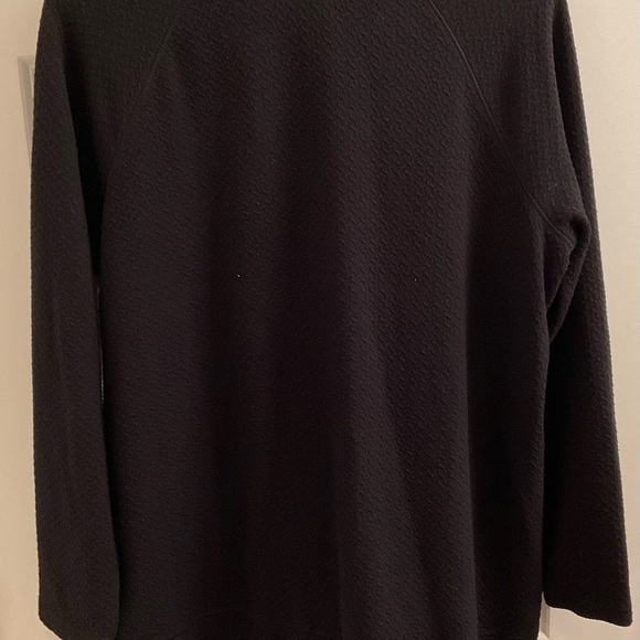 J. Jill Textured Tunic - Size Large - Black - Picture 9 of 9